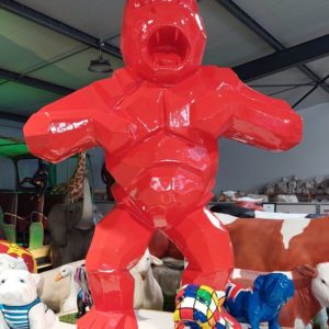 KING KONG ORIGAMI ROUGE GEANT