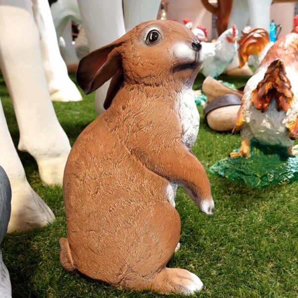 LAPIN REALISTE MARRON