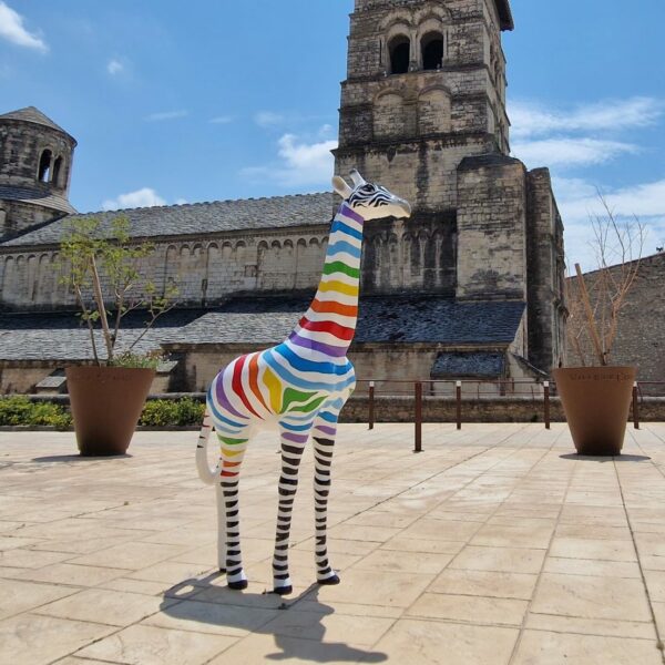 GIRAFE ZEBRE MULTICOLORE CRUAS 26