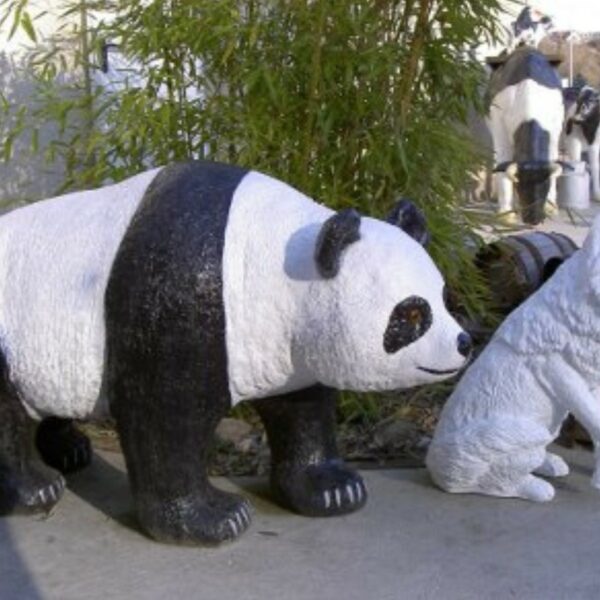 PANDA EN RESINE REALISTE