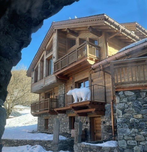 OURS BLANC VERNI MERIBEL