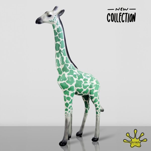 GIRAFE BLANCHE ET VERTE 205 CM