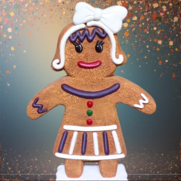 STATUE EN RESINE DE MADAME PAIN D'EPICE