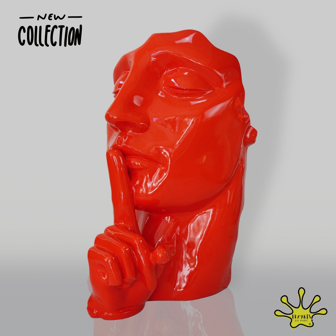 STATUE EN RESINE VISAGE CHUT STATUE EN RESINE VISAGE CHUT