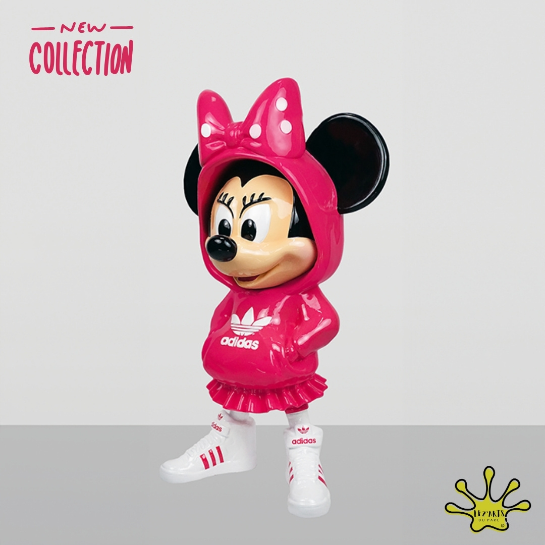 STATUE EN RESINE MIMIE ROSE BAD GIRL STATUE EN RESINE MIMIE ROSE BAD GIRL