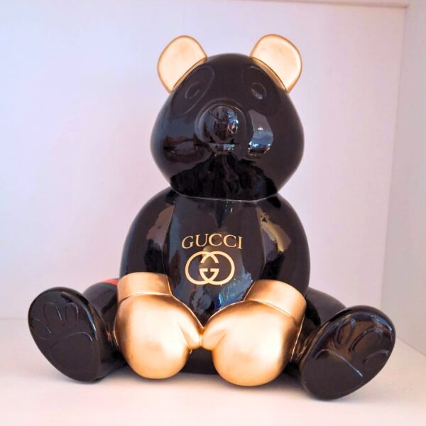 STATUE EN RESINE PANDA GUCCI