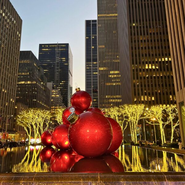 BOULES DE NOEL EN RESINE XXL